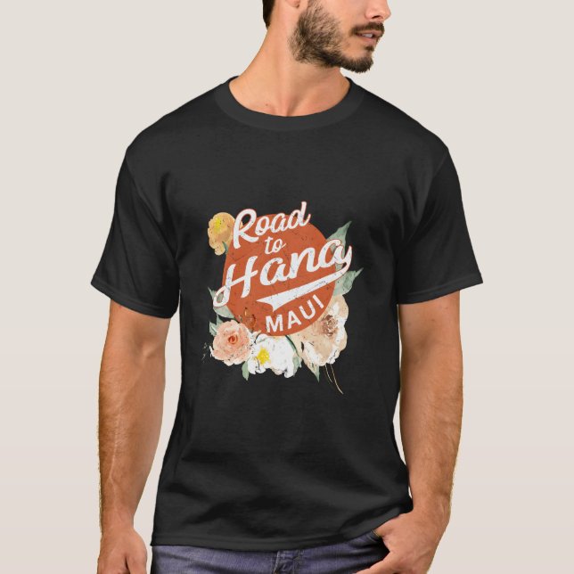 Hawaii Road To Hana Maui Hawaiian T-Shirt (Front)