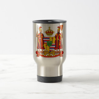 Hawaii Royal Coat of Arms Travel Mug
