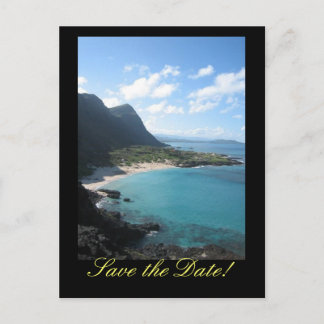 Hawaii Save the Date Postcard