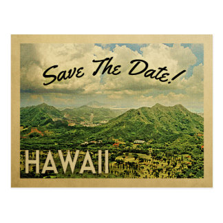 Vintage Hawaiian Postcards Save The Date 3