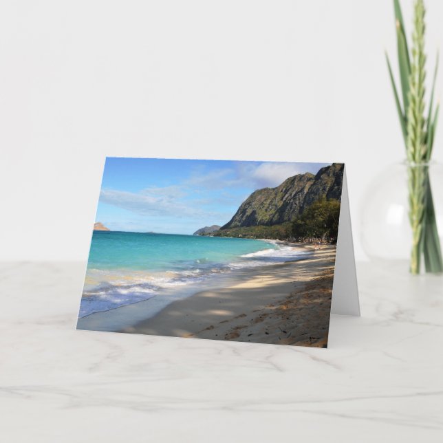 Hawaii Scenic Beach Card (Front)