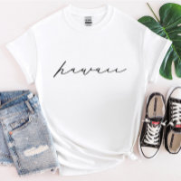 Hawaii Script State Women’s T-Shirt