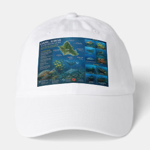 Hawaii Scuba Dive Map Hat