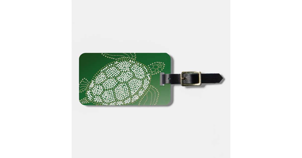 Sea Turtle Luggage Tag | Zazzle