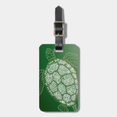 Hawaii Sea Turtle Luggage Tag (Front Vertical)
