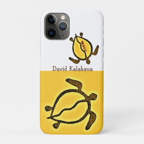 Hawaii Sea Turtle Maui iPhone 11 Pro Case