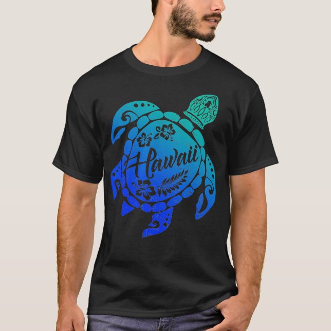 Hawaii Sea Turtles Hawaiian Matching Family Vacati T-Shirt (Front)