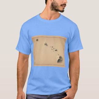 Hawaii Shaded Relief Map 3D digitallyrendered Over T-Shirt