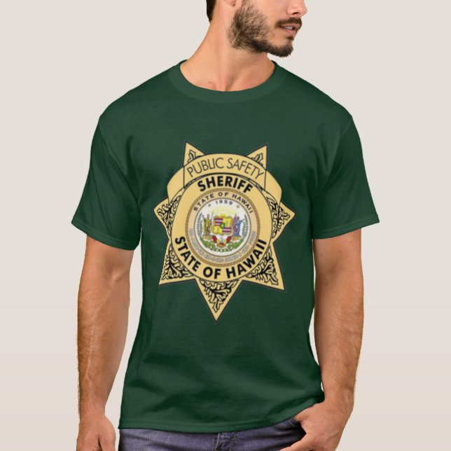 Hawaii Sheriff T-Shirt (Front)