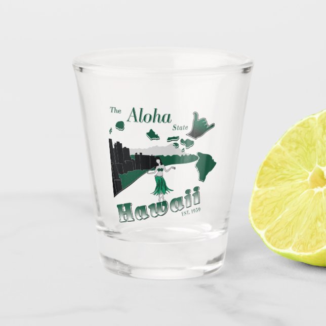 Hawaii Shot Glass (Front)