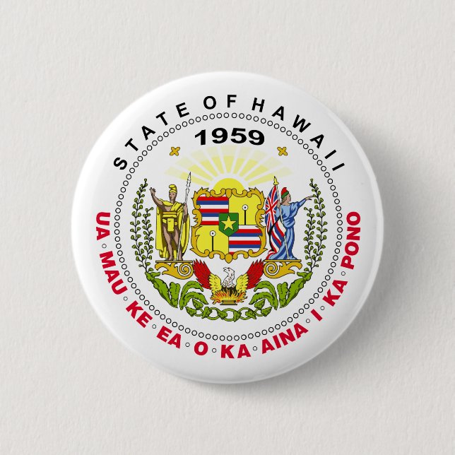 Hawaii sign button (Front)
