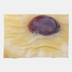 Hawaii slices with pineapple and grape macro towel
