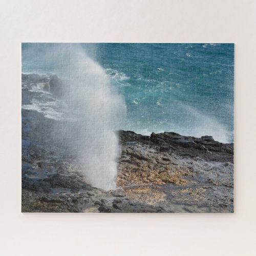 Hawaii Spouting Horn or Your Personalized Photo Jigsaw Puzzle