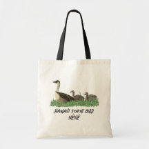 Hawaii State Bird Nene Goose Family