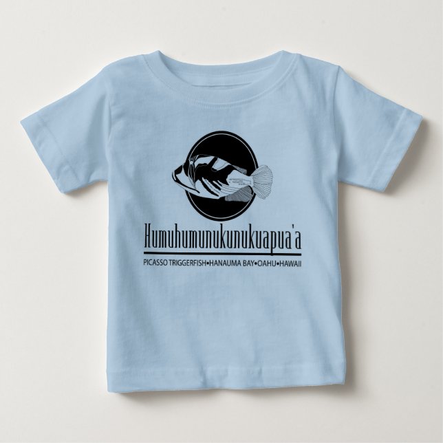 Hawaii State Fish - Humuhumunukunukuapua'a Baby T-Shirt (Front)
