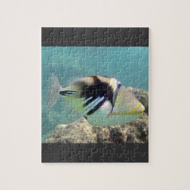 Hawaii State Fish - Humuhumunukunukuapua'a Jigsaw Puzzle (Vertical)