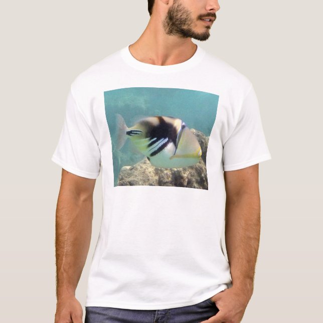 Hawaii State Fish - Humuhumunukunukuapua'a T-Shirt (Front)