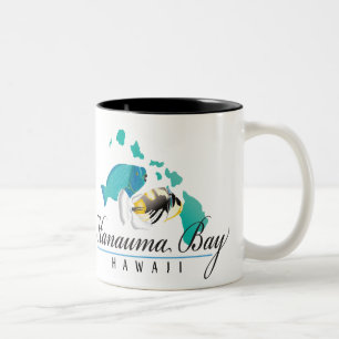 Hawaii State Fish - Humuhumunukunukuapua'a Two-Tone Coffee Mug