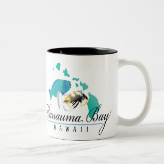 Hawaii State Fish - Humuhumunukunukuapua'a Two-Tone Coffee Mug
