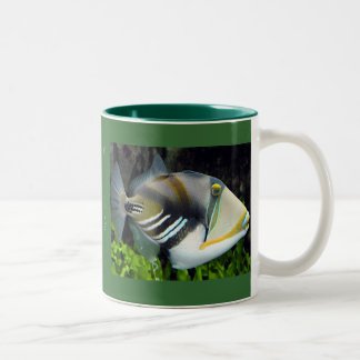 Hawaii state fish Two-Tone coffee mug