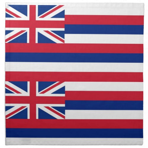 Hawaii State Flag American MoJo Napkin