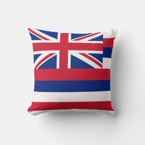 Hawaii State Flag American MoJo Pillow