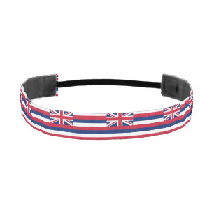 Hawaii State Flag Athletic Headband