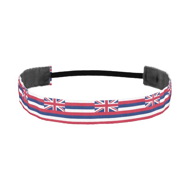 Hawaii State Flag Athletic Headband (Front)