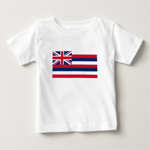Hawaii State Flag Baby T_Shirt