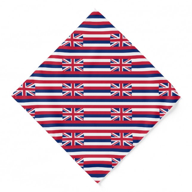 Hawaii State Flag Bandana (Front)