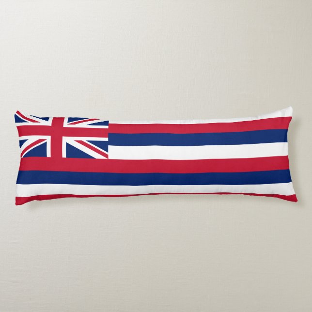 Hawaii State Flag Body Pillow (Back)
