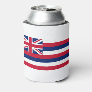 Hawaii State Flag Can Cooler