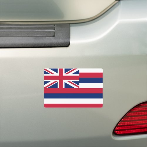 Hawaii State Flag Car Magnet