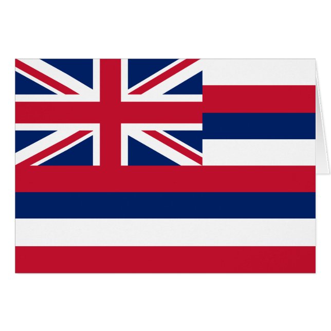 Hawaii State Flag Cards (Front Horizontal)