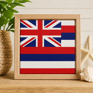 Hawaii State Flag Ceramic Tile