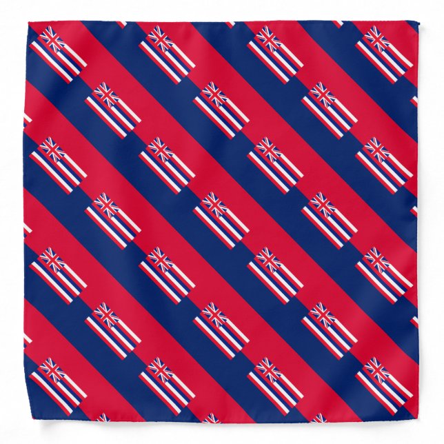 Hawaii State Flag Design Bandana (Front)