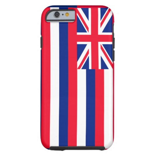 Hawaii State Flag Design Tough iPhone 6 Case