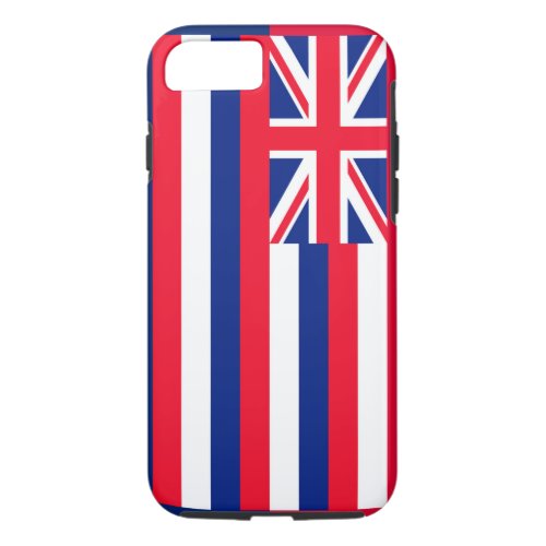 Hawaii State Flag Design iPhone 87 Case
