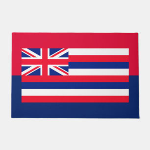 Hawaii State Flag Design Doormat
