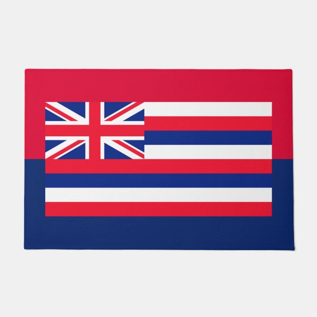 Hawaii State Flag Design Doormat (Front)