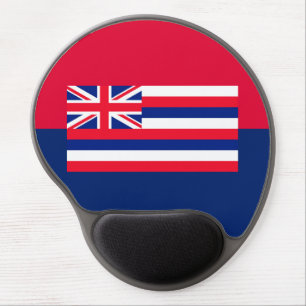 Hawaii State Flag Design Gel Mouse Pad