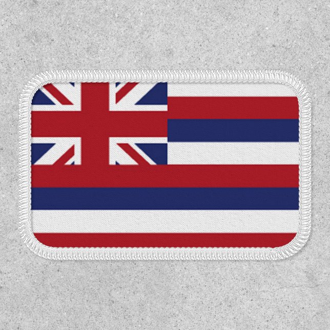 Hawaii State Flag Design Patch (Front)