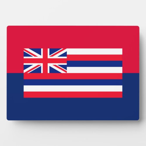 Hawaii State Flag Design Plaque