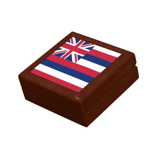 Hawaii State Flag Gift Box (Side)