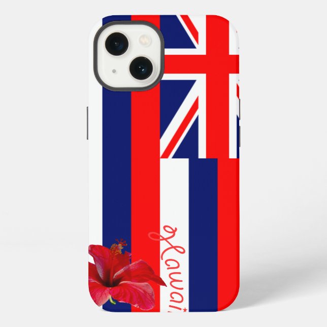 Hawaii State Flag Iphone Case (Back)