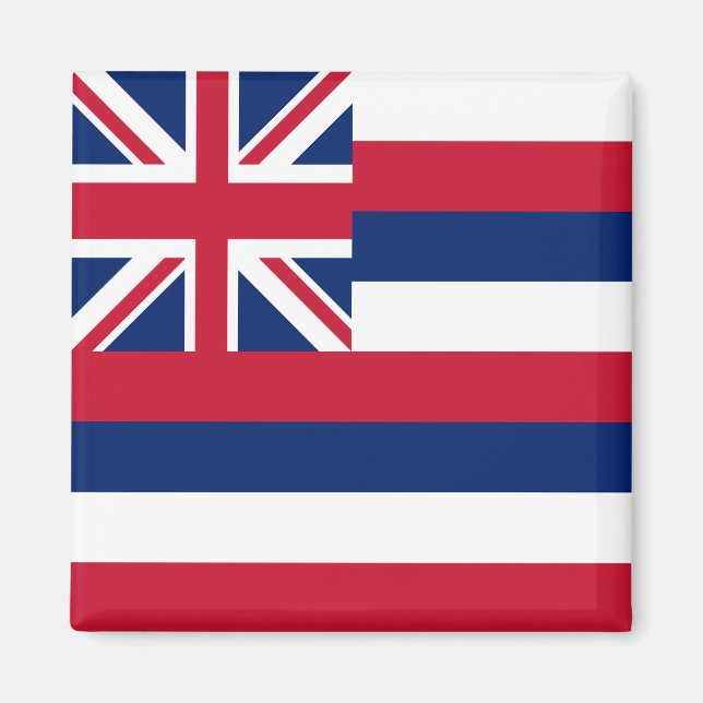Hawaii State Flag Magnet (Front)