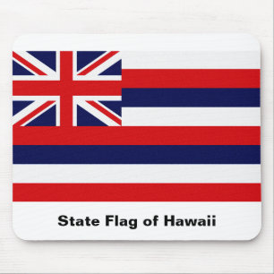 Hawaii State Flag Mouse Pad