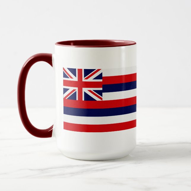 Hawaii State Flag Mug (Left)