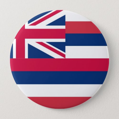 Hawaii State Flag Pinback Button