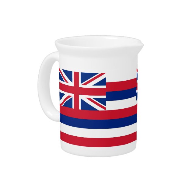 Hawaii State Flag Pitcher (Left)